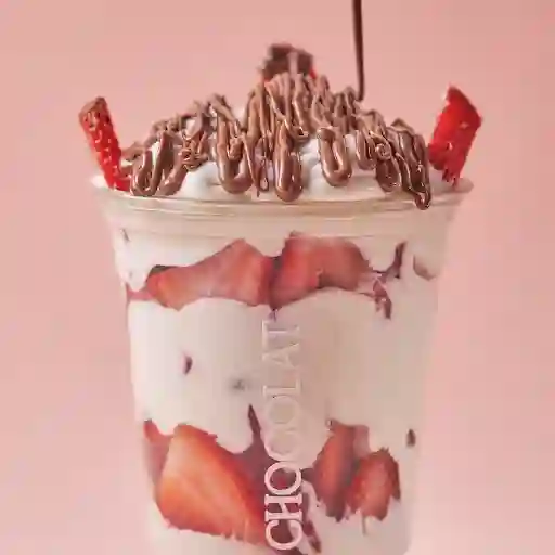 Fresas con Crema y Nutella