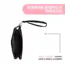 Bolso Multiuso Con Asa de Mano Granulado Serie Negro Miniso