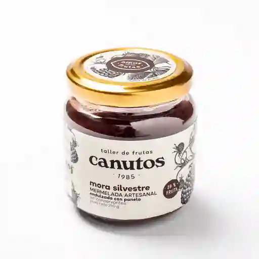 Mermelada de mora silvestre panela