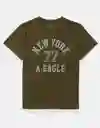 Camiseta Mujer Verde Talla Medium 1151348 American Eagle