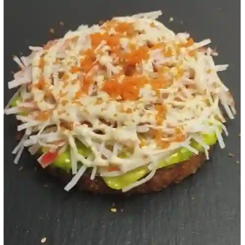 Sushi Pizza de Cangrejo
