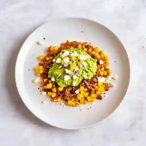 Esquites con Birria