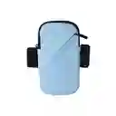 Cangurera Para Brazo Con Doble Bolsillo Colorful Azul Miniso