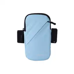 Cangurera Para Brazo Con Doble Bolsillo Colorful Azul Miniso