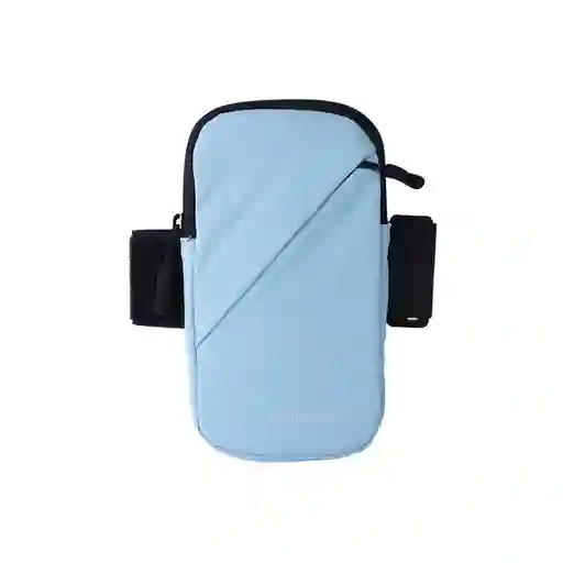 Cangurera Para Brazo Con Doble Bolsillo Colorful Azul Miniso