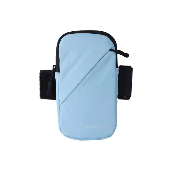 Cangurera Para Brazo Con Doble Bolsillo Colorful Azul Miniso