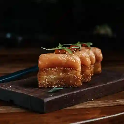 Salmón Crispy Rice