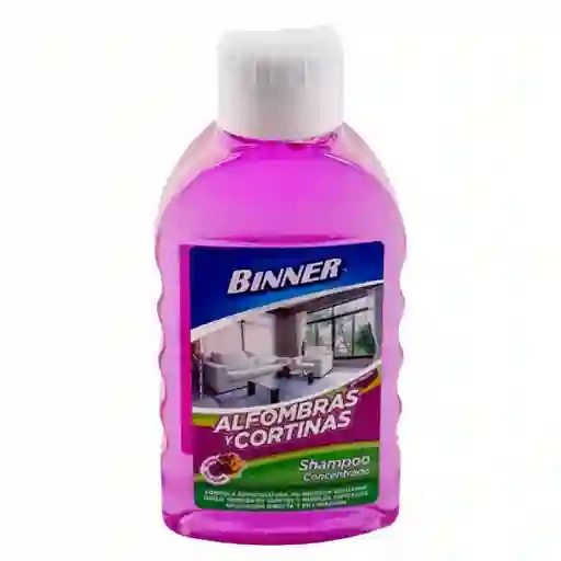 Binner Shampoo para Alfombras y Cortinas