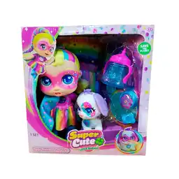 Rainbow Party Muñeca Super Cute Personajes Regi Gabi