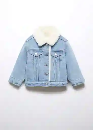 Chaleco Cazadora Lisab Tejano Medio Talla 66 Niña Mango