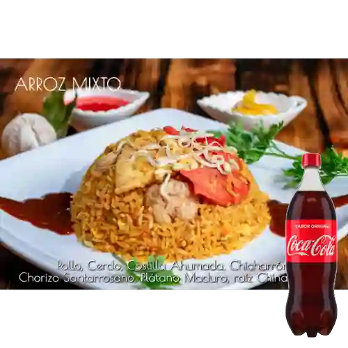 Combo Mixto + Coca-Cola Sabor Original 1.5 l