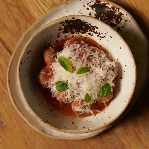 Albondigas con pomodoro