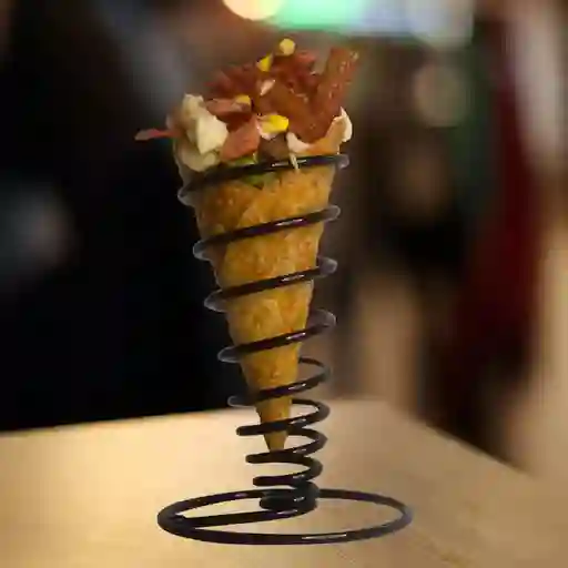 Patacón relleno ranchero