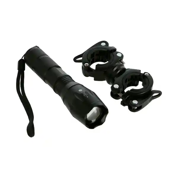 Linterna Para Bicicleta Negro Diseño 0001 Casaideas