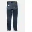 Jean High-Rise Mujer Jegging Azul Talla: 6 Long American Eagle