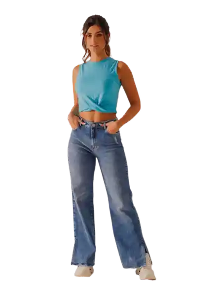 Natalia Paris Jean Azul Talla 6