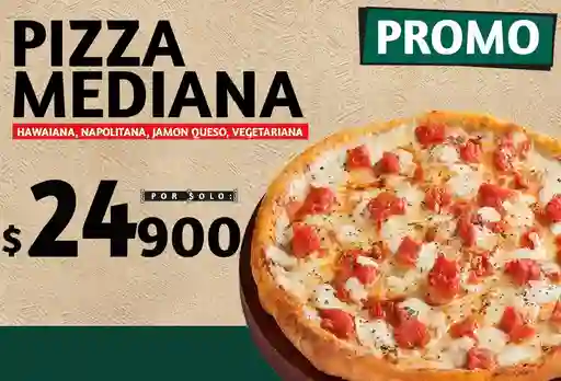 1 Pizza Mediana 1 Ingrediente a Elección