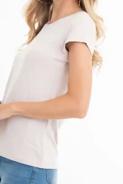 Ragged Camiseta Iris Color Beige Medio Talla S
