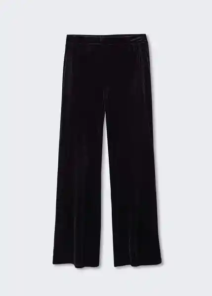 Pantalón Flarev Negro Talla 20 Mango Teen Girl Mango