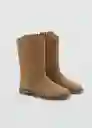 Botas Danae Arena Talla 38 Niñas Mango