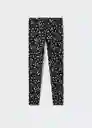 Leggings Eliop Negro Talla 06 Niñas Mango