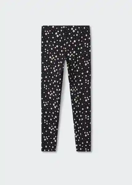 Leggings Eliop Negro Talla 06 Niñas Mango