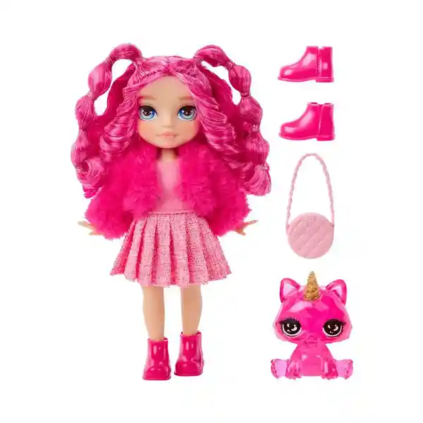 Mga Muñeca Rainbow High Little Magenta 19.3 cm