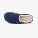 Inkanta Pantuflas Sherpa Hombre Azul M/L