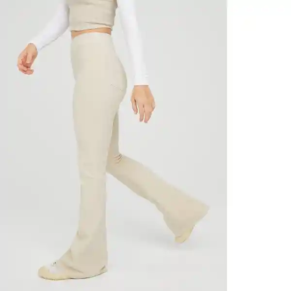 Leggings Sarga Beige Aerie Talla Xs Reg American Eagle