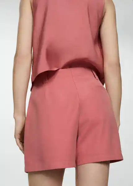 Short Bosco-h Rosa Pastel Talla S Mujer Mango