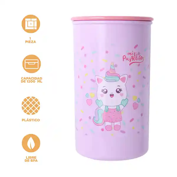 Contenedor Para Alimentos Serie Mis Pastelitos Miniso