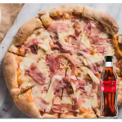 Combo Pizza Prosciutto&Brie +Cocacola S/az 300Ml