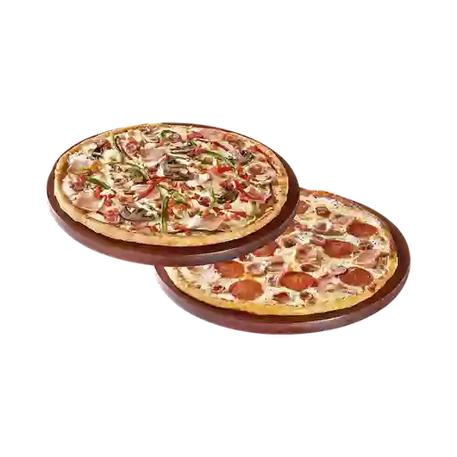 2 Pizzas Personales Premium