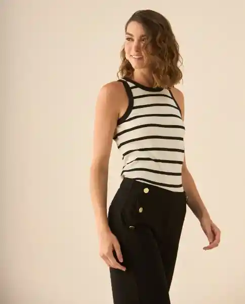 Camiseta Crudo Cannoli Claro Talla S 103G008 Esprit