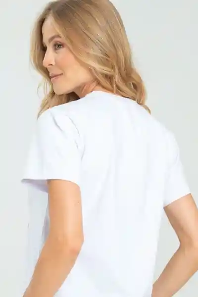 Camiseta Animal Color Blanco Talla M Ragged