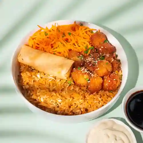 Bowl Arroz Pollo Agridulce