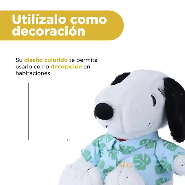 Peluche Sentado Con Camisa Serie Snoopy 12 in Miniso