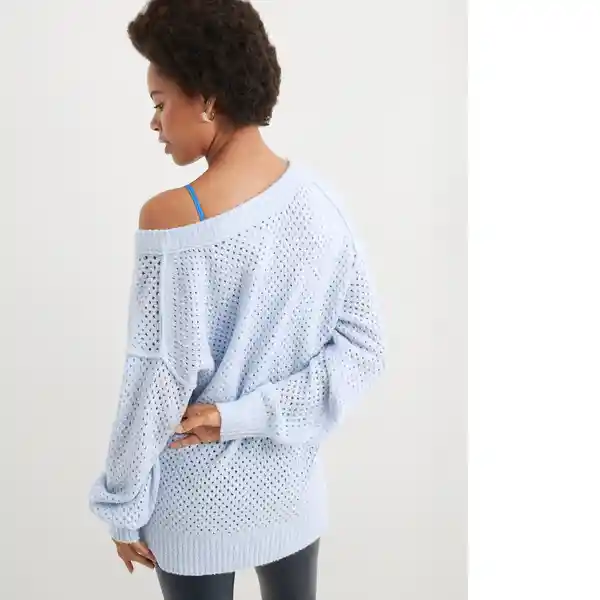 Buzo Azul Unico Aerie Talla Medium American Eagle