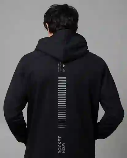 Buzo Hombre Negro Talla M 181G002 Rifle