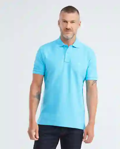 Camiseta Polo Azul Rio Medio Talla L 1111132027519 Chevignon