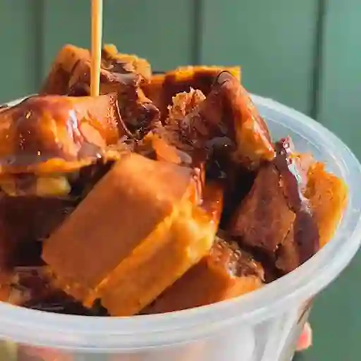 Trocitos de Waffles