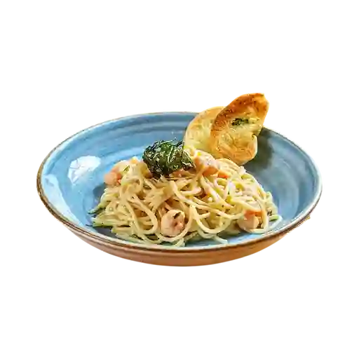Pasta con Camarón