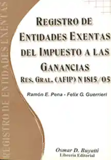 Registro de Entidades Exentas Del Impuesto a Las Ganancias