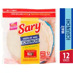 Sary Arepas de Maíz Crunch