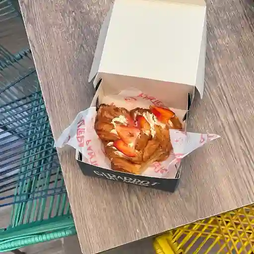 Croissant de frutos rojos