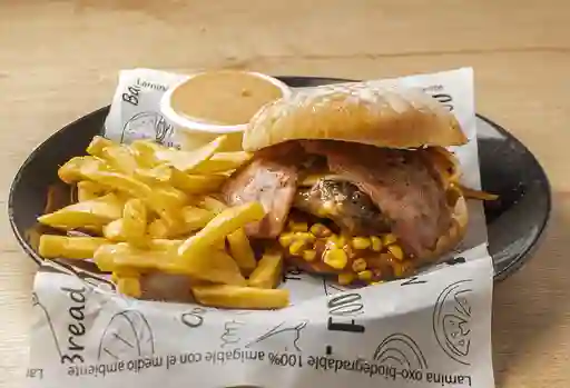 Hamburguesa Samarian Bacon
