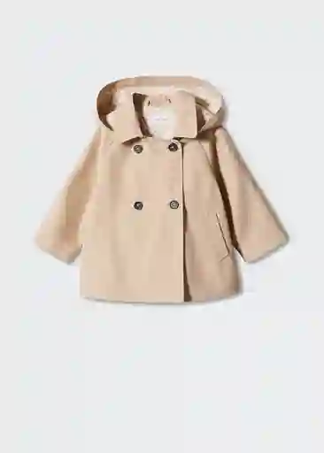 Chaqueta Grace4 Arena Talla 70 Niñas Mango