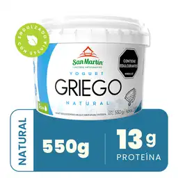 San Martin Yogurt Griego Natural