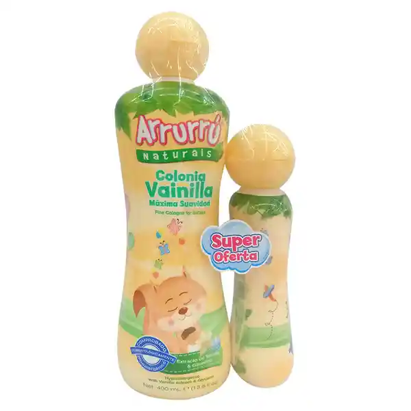 Arrurru Set Colonia Vainilla + Crema Humectante