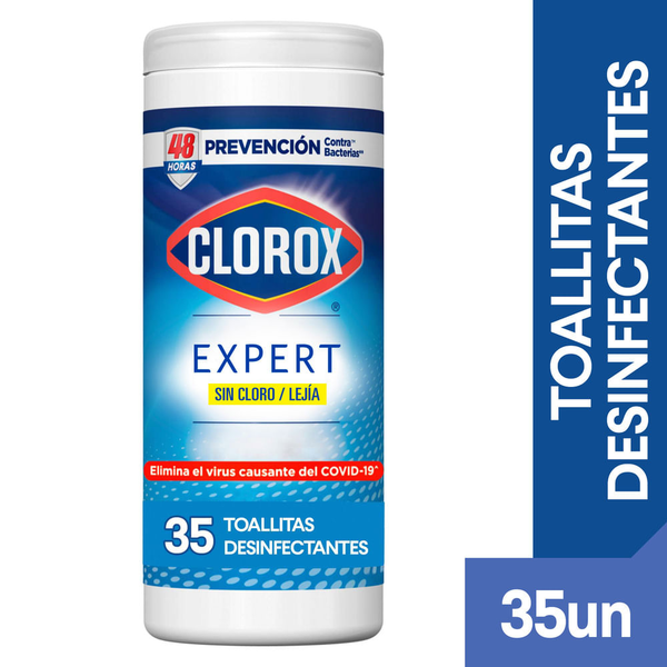 Clorox Expert Toallitas Desinfectantes 35 und